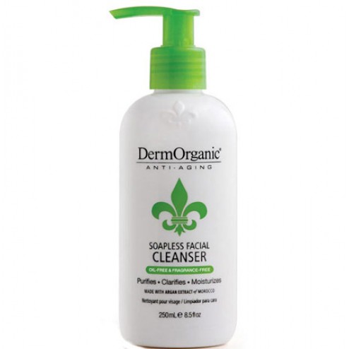 DermOrganic Soapless Facial Cleanser 8.5 Oz