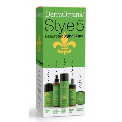 DermOrganic Styling 5-Pack 