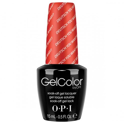 OPI GelColor Soak-Off Gel Lacquer - Dutsch You Want Me Baby