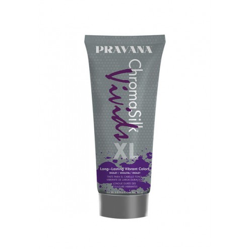 Pravana ChromaSilk VIVIDS Hair Color XL 8.45 Oz - Silver