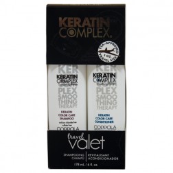 Keratin Complex Travel Valets Color Care Shampoo and Conditioner (3 Oz each)