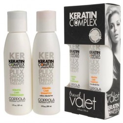 Keratin Complex Travel Valets Care Shampoo and Conditioner (3 Oz each)