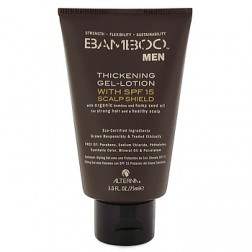Alterna Bamboo Men Thickening Gel Lotion with SPF 15 Scalp Shield 3 Oz