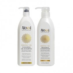 Aloxxi Essential 7 Oil Shampoo & Conditioner Duo Liter