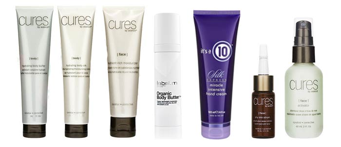 List of products fro great skin